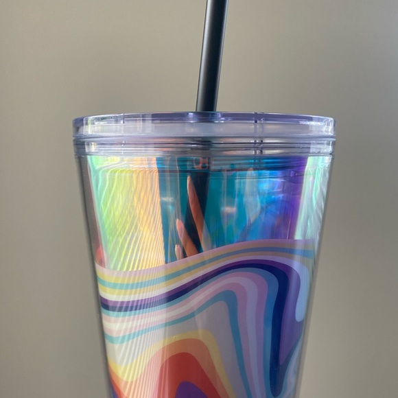 STARBUCKS TARGET EXCLUSIVE RAINBOWL SWIRL TUMBLER